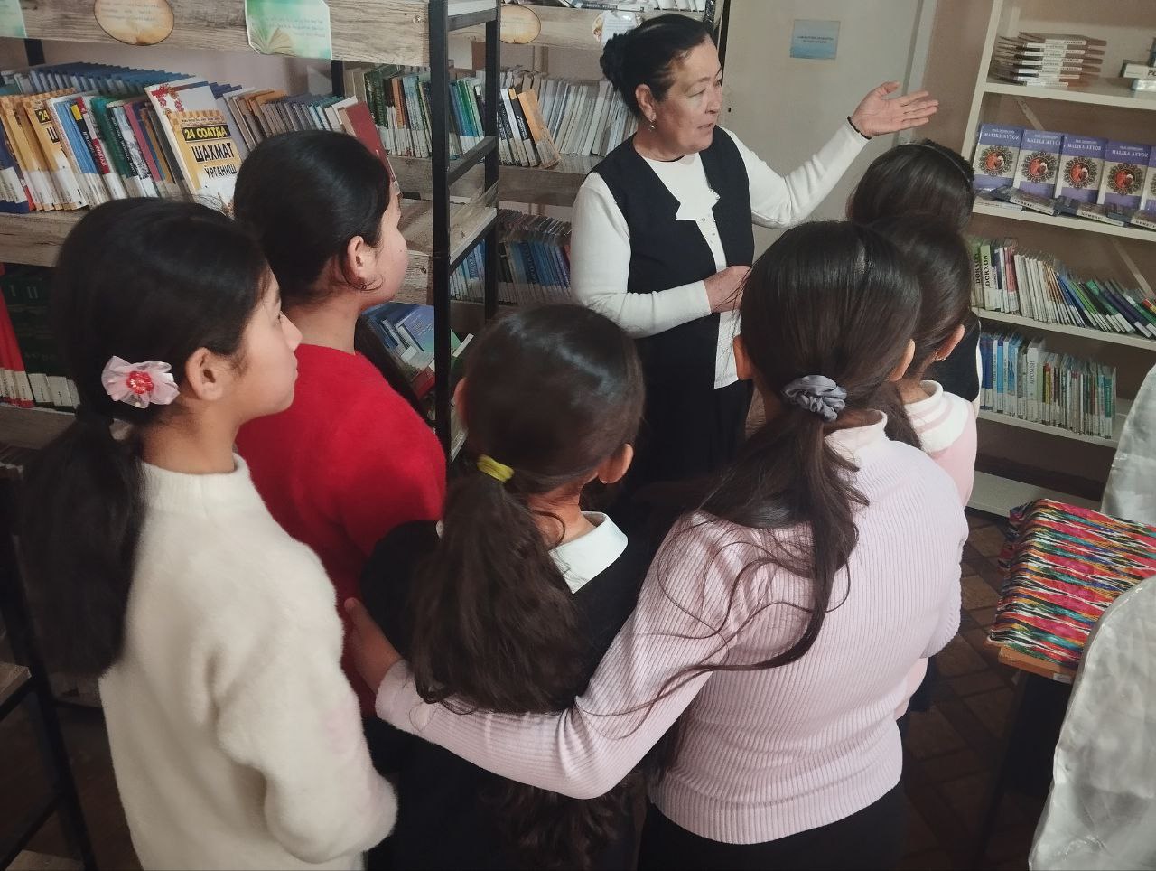 “Kitoblar jonlanganda” nomli ekskursiya